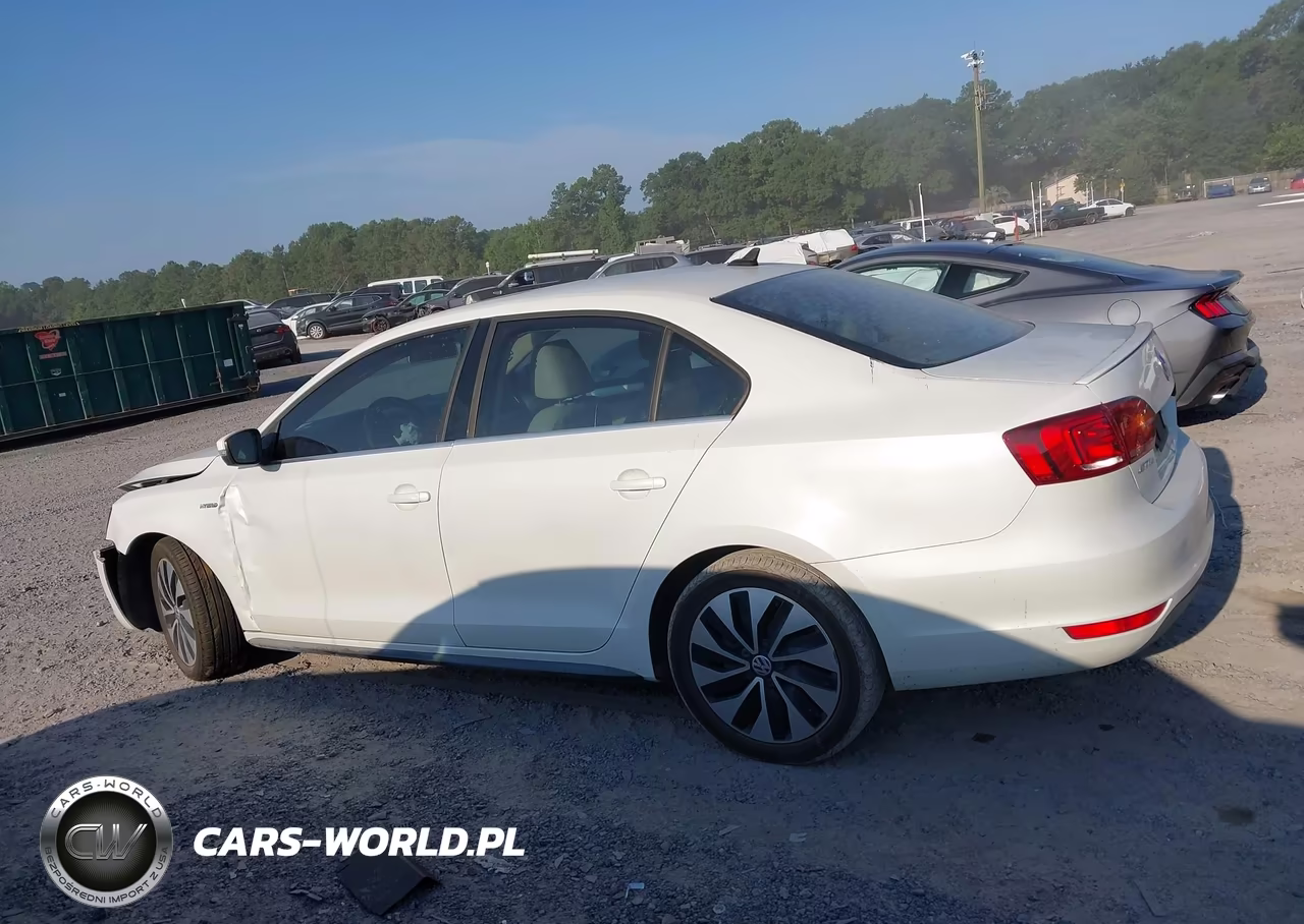 2013 Volkswagen Jetta Hybrid Sel Premium VIN:3VW637AJ2DM284510 - 14