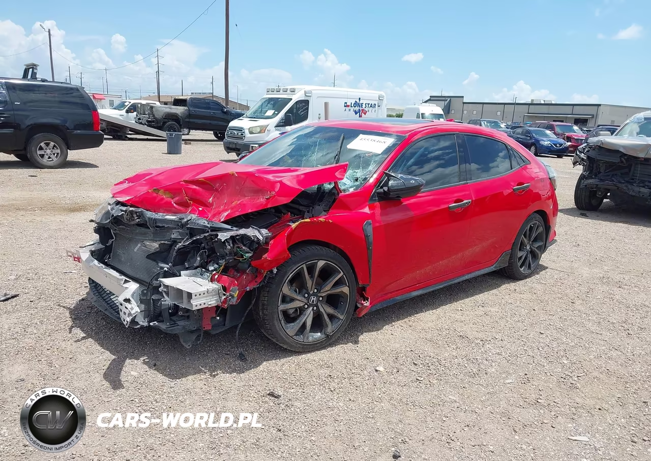 2019 Honda Civic Sport Touring VIN:SHHFK7H96KU206216 - 2