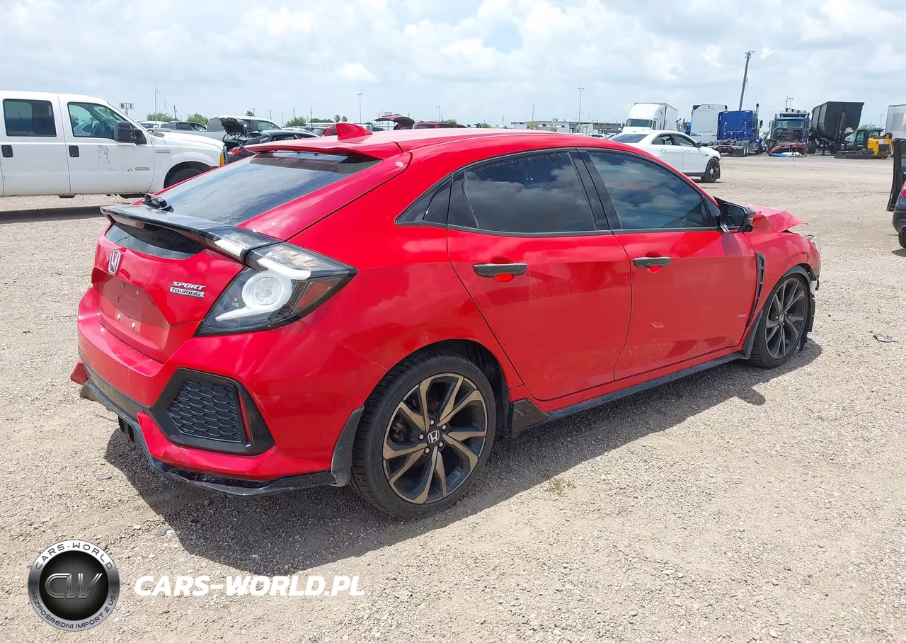 2019 Honda Civic Sport Touring VIN:SHHFK7H96KU206216 - 4