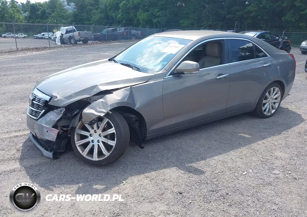 2017 Cadillac Ats Luxury VIN:1G6AH5RX5H0117498 - 2