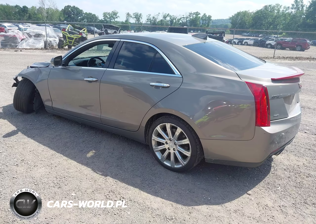 2017 Cadillac Ats Luxury VIN:1G6AH5RX5H0117498 - 3