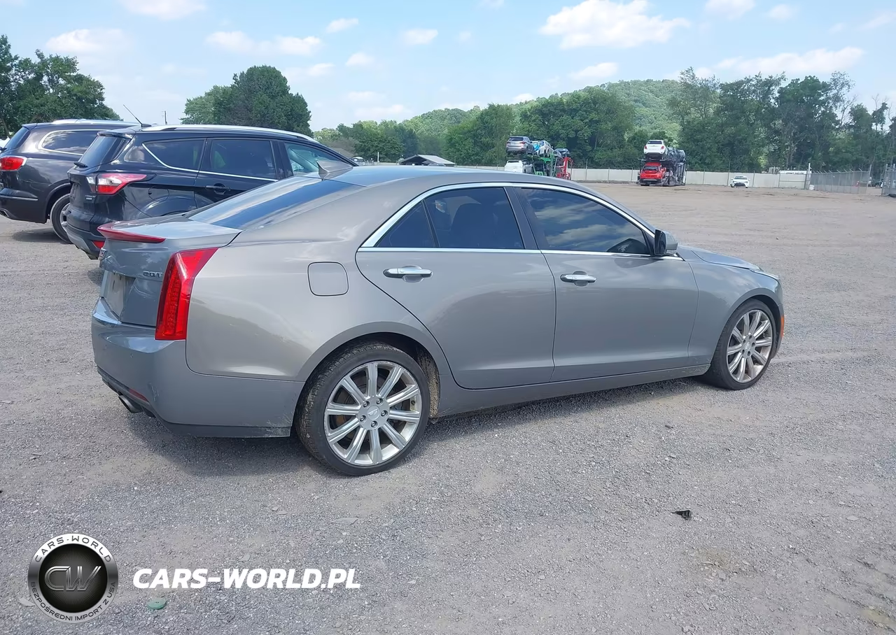 2017 Cadillac Ats Luxury VIN:1G6AH5RX5H0117498 - 4