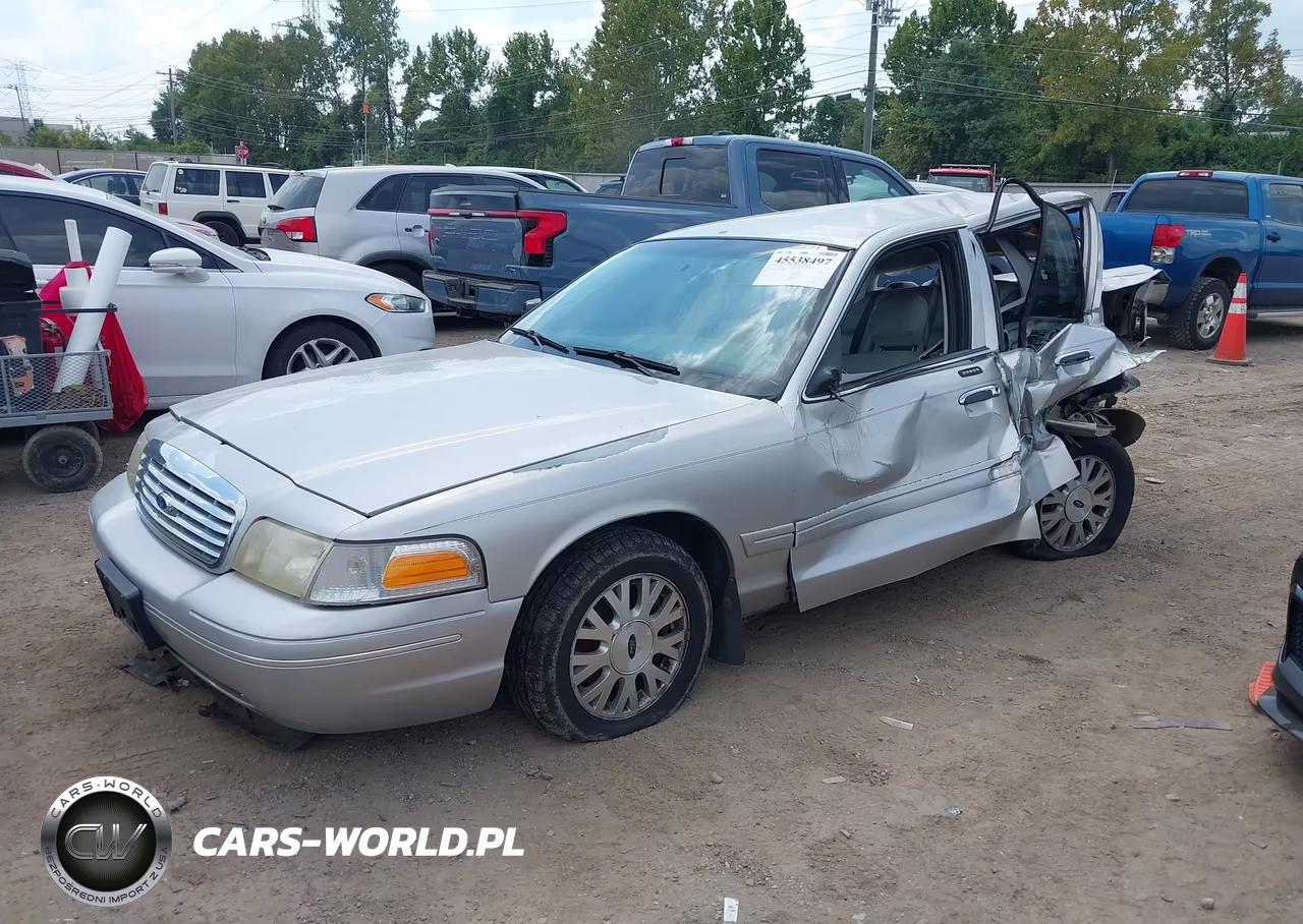 2003 Ford Crown Victoria Lx VIN:2FAFP74W23X223844 - 2