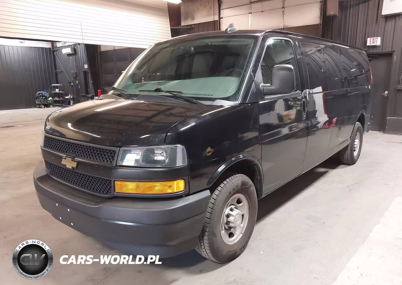 2020 Chevrolet Express Passenger Rwd 3500 Extended Wheelbase Ls VIN:1GAZGNFP4L1272417 - 2