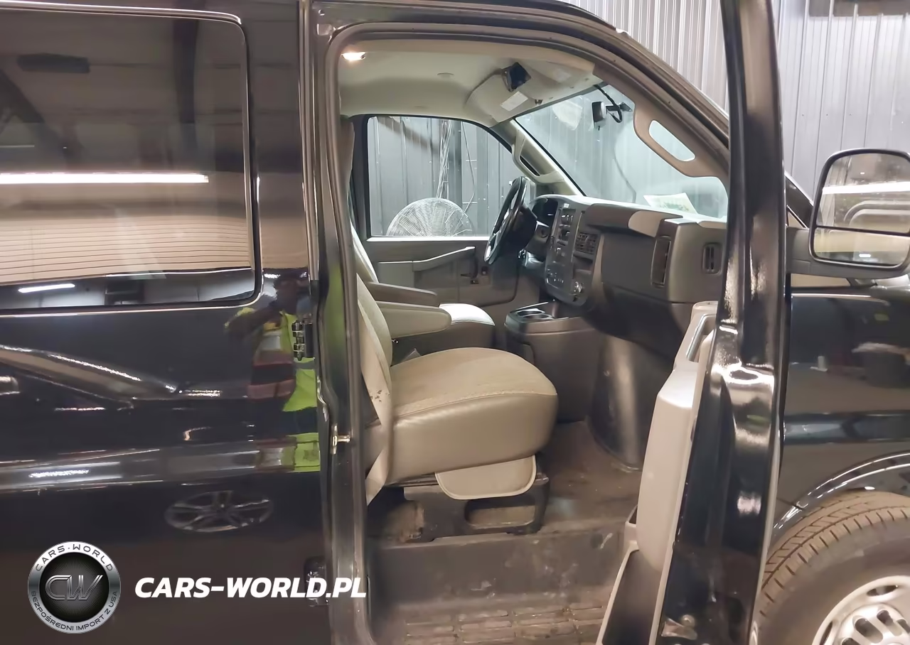 2020 Chevrolet Express Passenger Rwd 3500 Extended Wheelbase Ls VIN:1GAZGNFP4L1272417 - 5