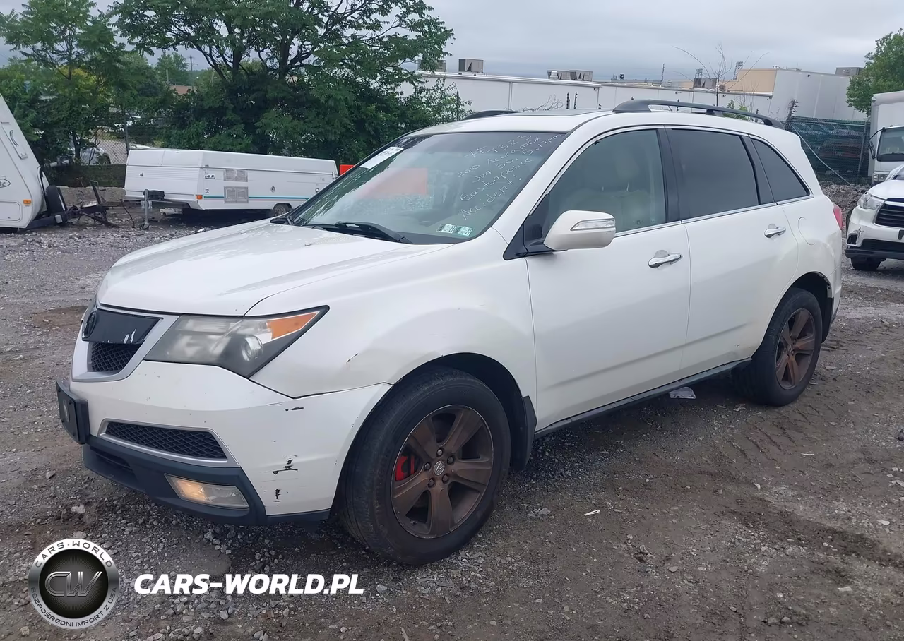 2010 Acura Mdx VIN:2HNYD2H26AH504388 - 2