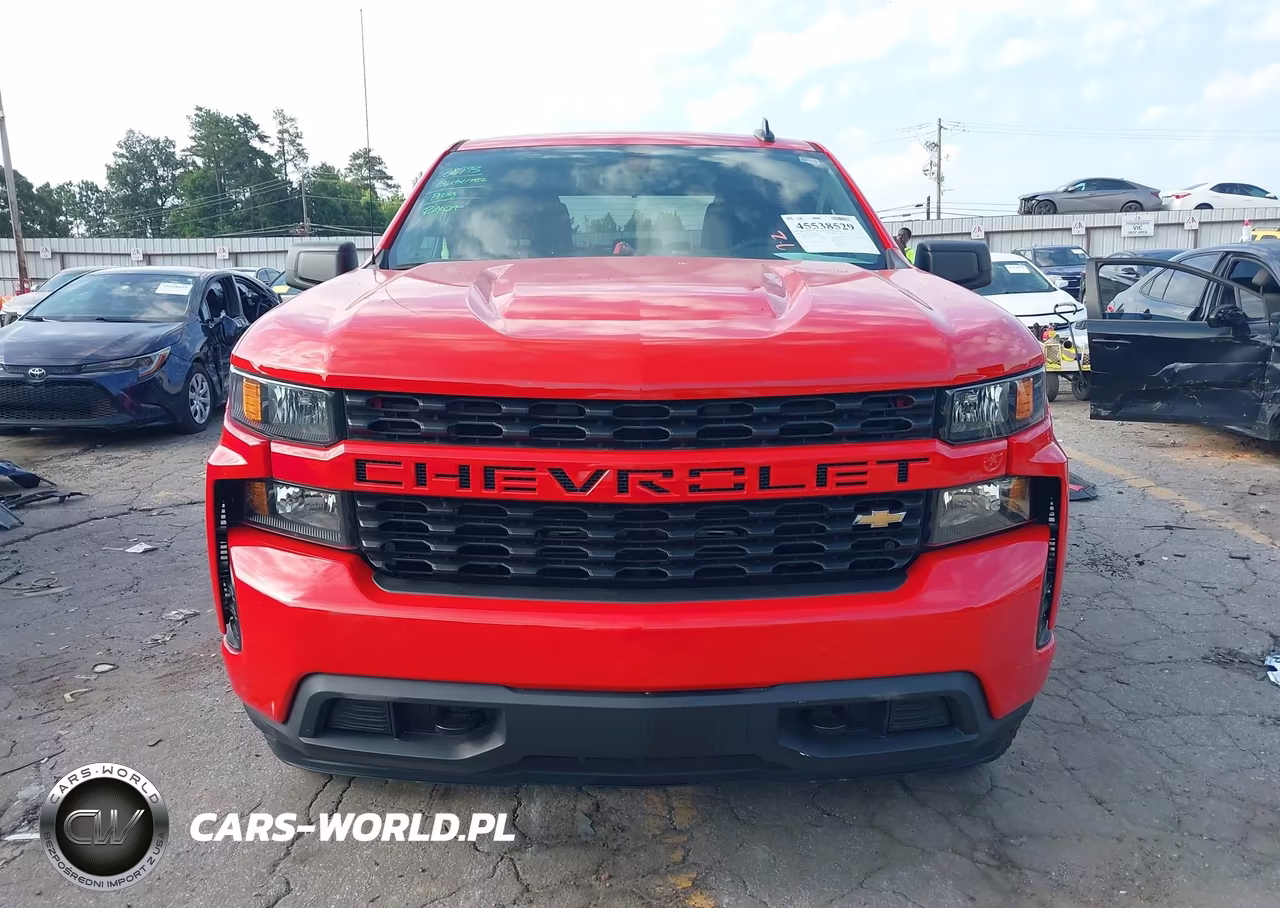 2021 Chevrolet Silverado 1500 4Wd Short Bed Custom VIN:3GCPYBEK9MG366635 - 12