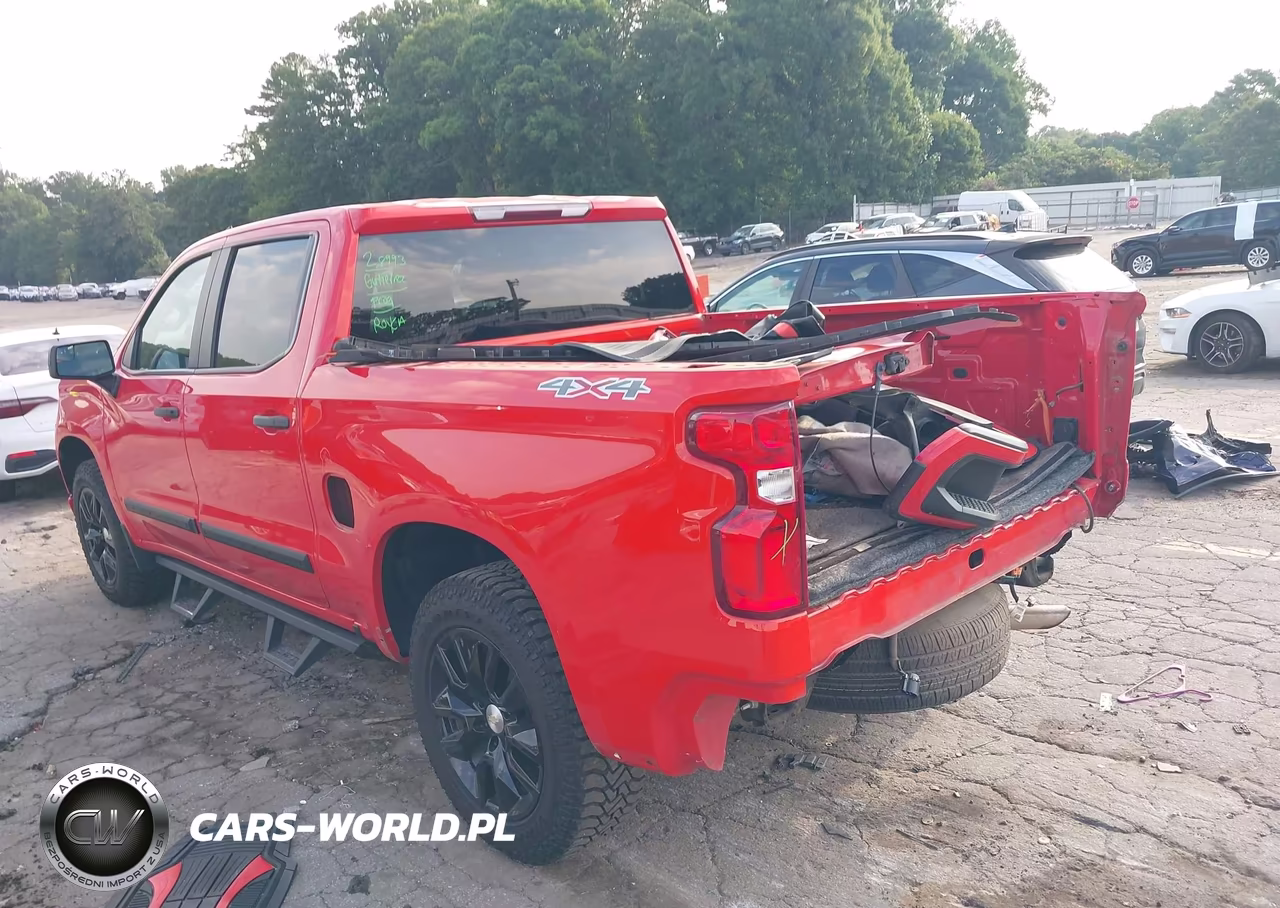 2021 Chevrolet Silverado 1500 4Wd Short Bed Custom VIN:3GCPYBEK9MG366635 - 6