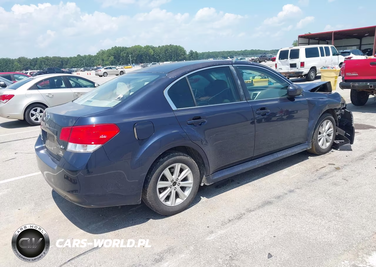 2012 Subaru Legacy 2.5I Premium VIN:4S3BMCC6XC3016045 - 4