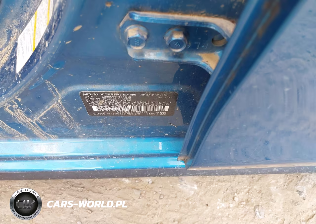2019 Mitsubishi Mirage Le VIN:ML32A5HJ8KH007530 - 9