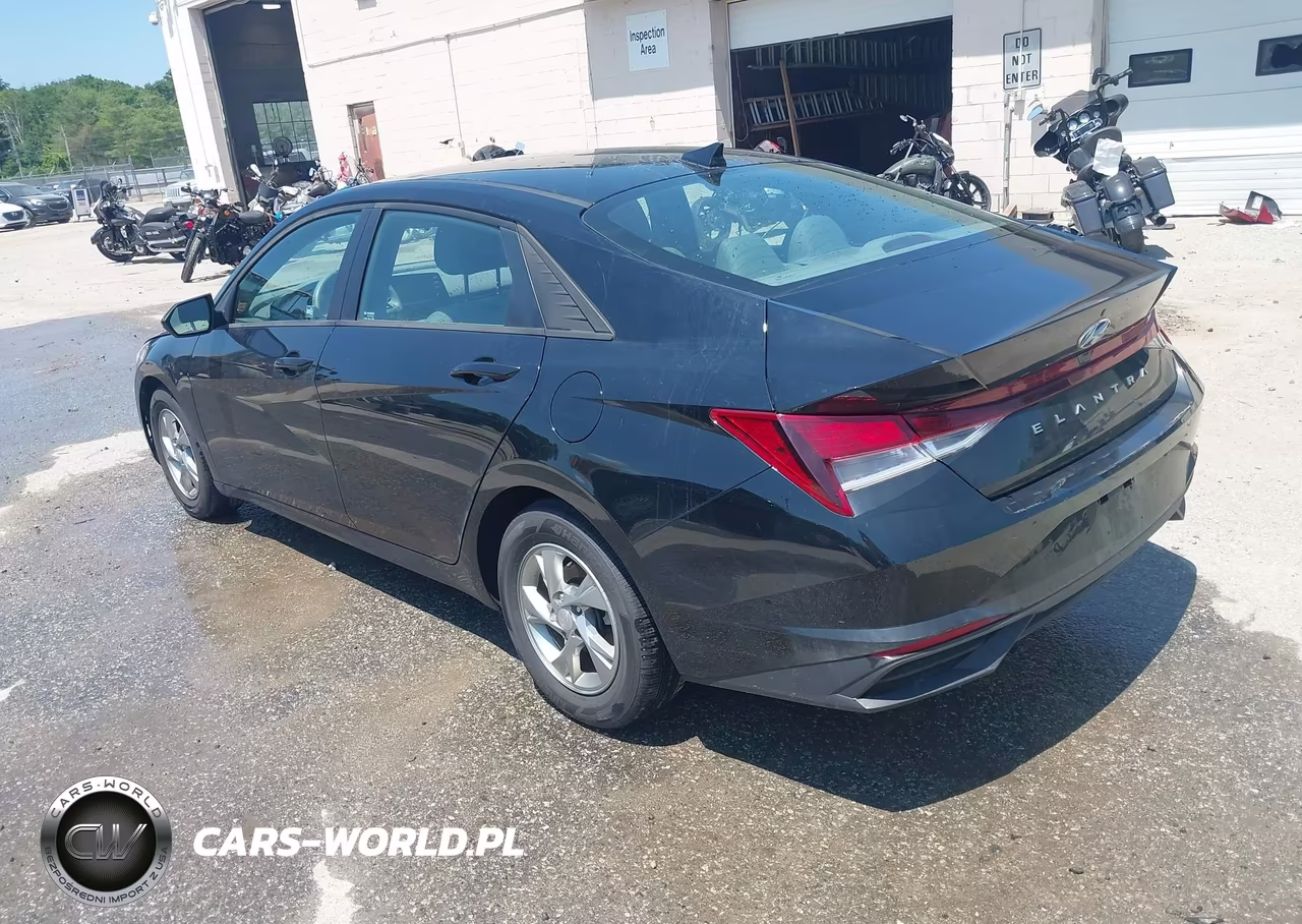 2021 Hyundai Elantra Se VIN:5NPLL4AG8MH049799 - 3