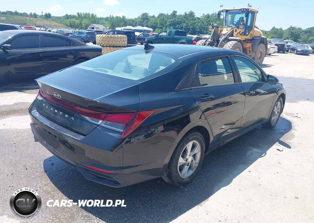 2021 Hyundai Elantra Se VIN:5NPLL4AG8MH049799 - 4