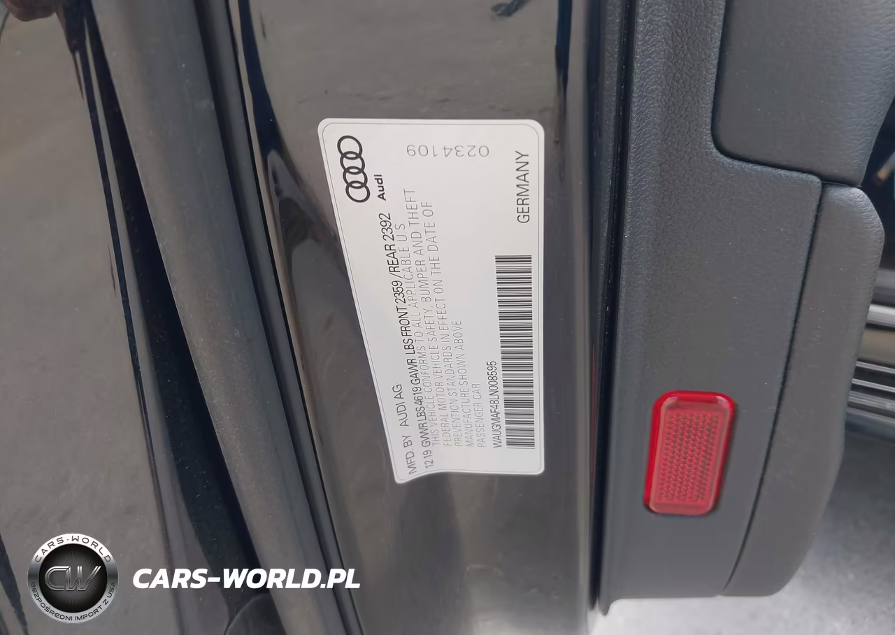 2020 Audi A4 Premium 40 Tfsi Front-Wheel Drive S Tronic VIN:WAUGMAF48LN008595 - 9