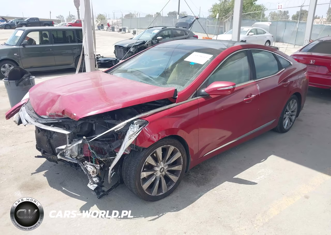 2012 Hyundai Azera VIN:KMHFH4JG1CA177091 - 2