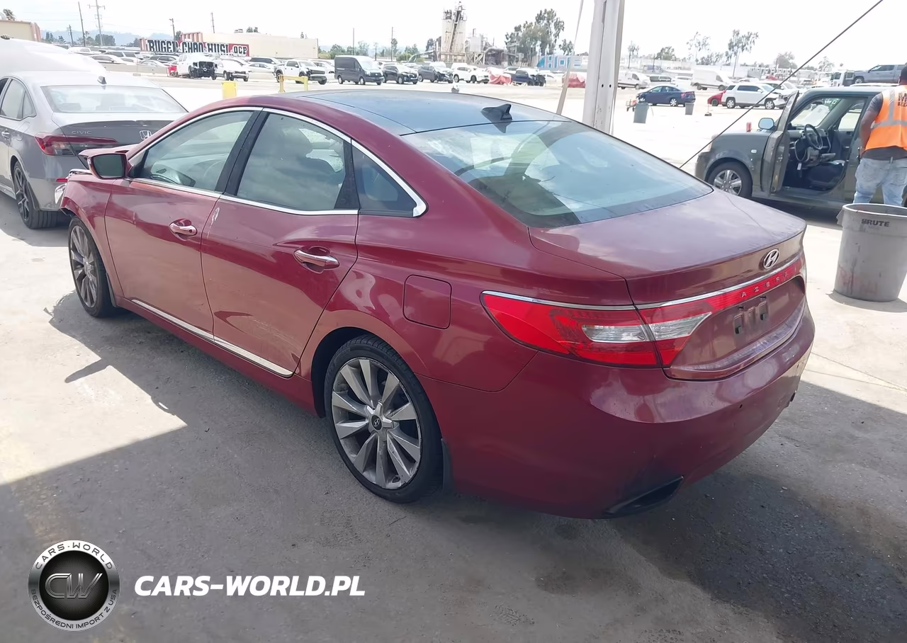 2012 Hyundai Azera VIN:KMHFH4JG1CA177091 - 3