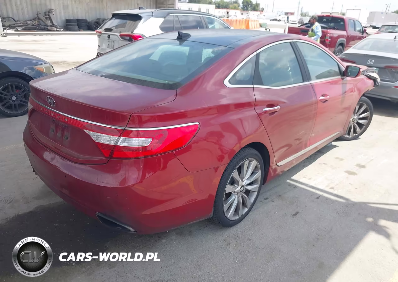 2012 Hyundai Azera VIN:KMHFH4JG1CA177091 - 4