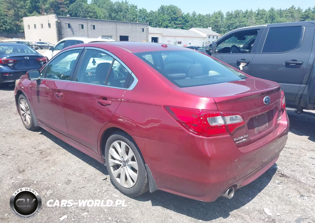 2015 Subaru Legacy 2.5I Premium VIN:4S3BNAC60F3021776 - 3