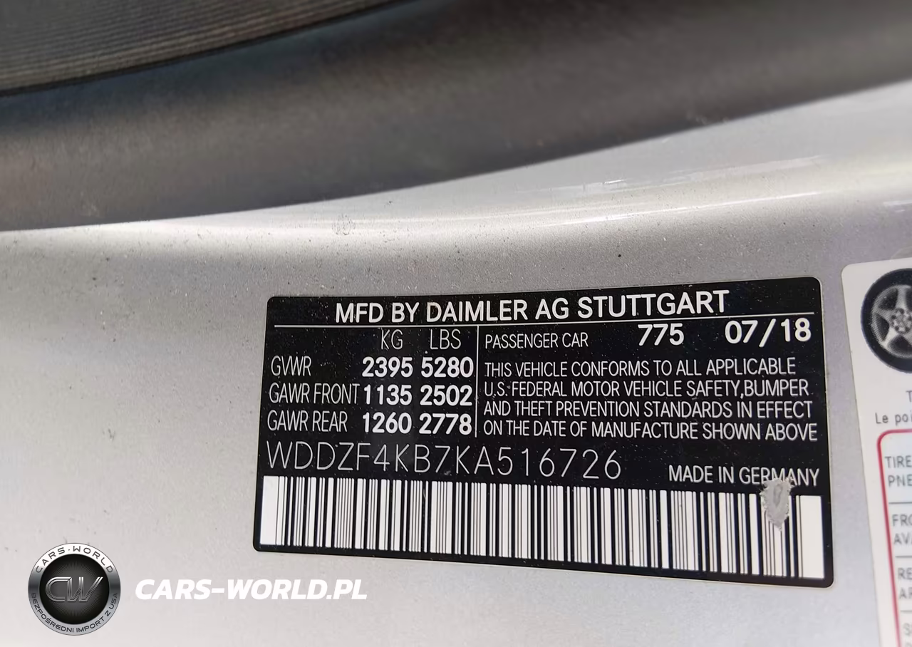 2019 Mercedes-Benz E 300 4Matic VIN:WDDZF4KB7KA516726 - 9