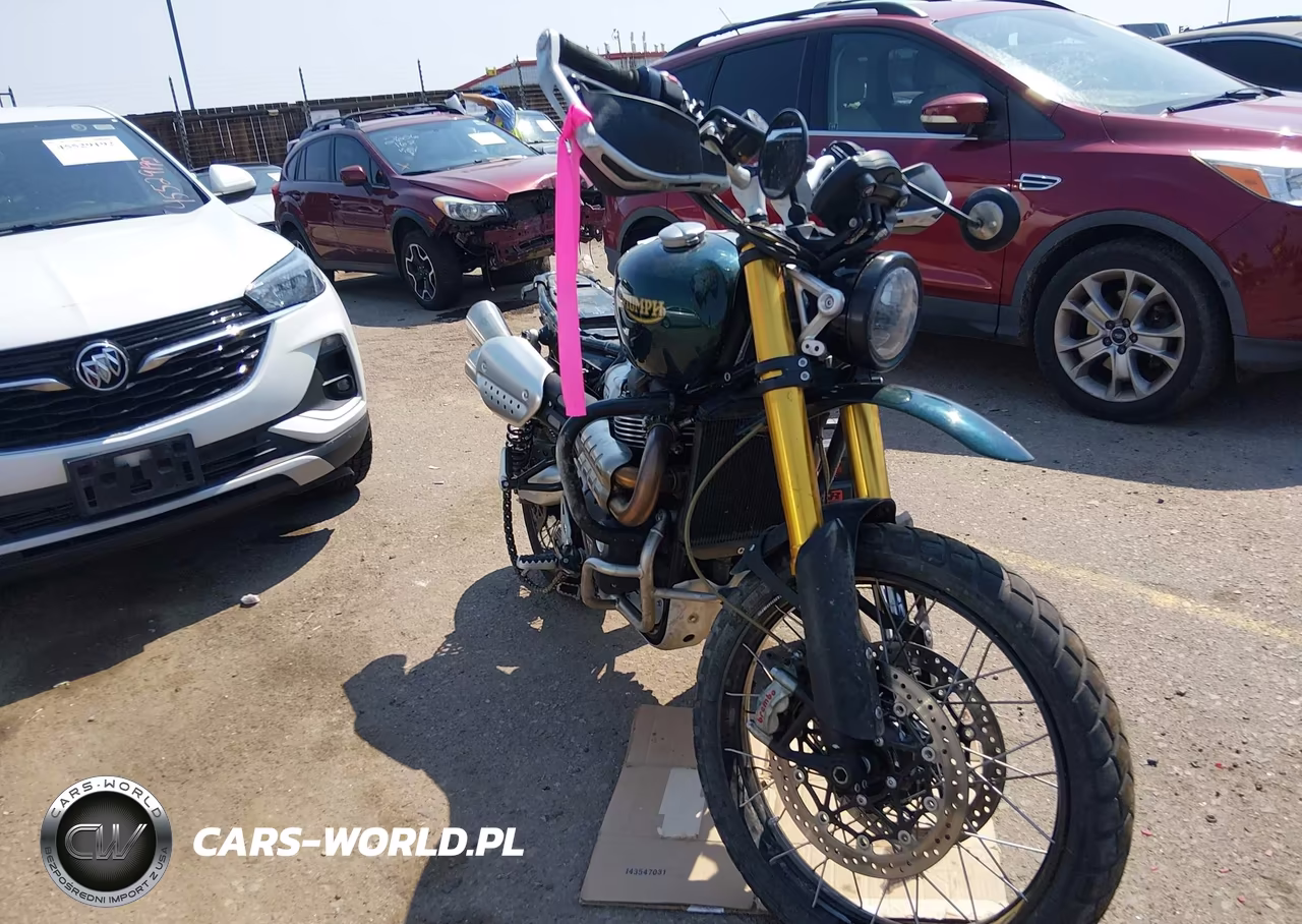 2022 Triumph Motorcycle Scrambler 1200 Xe-1200 Steve Mcqueen Edition – zdjęcie 1 z 18