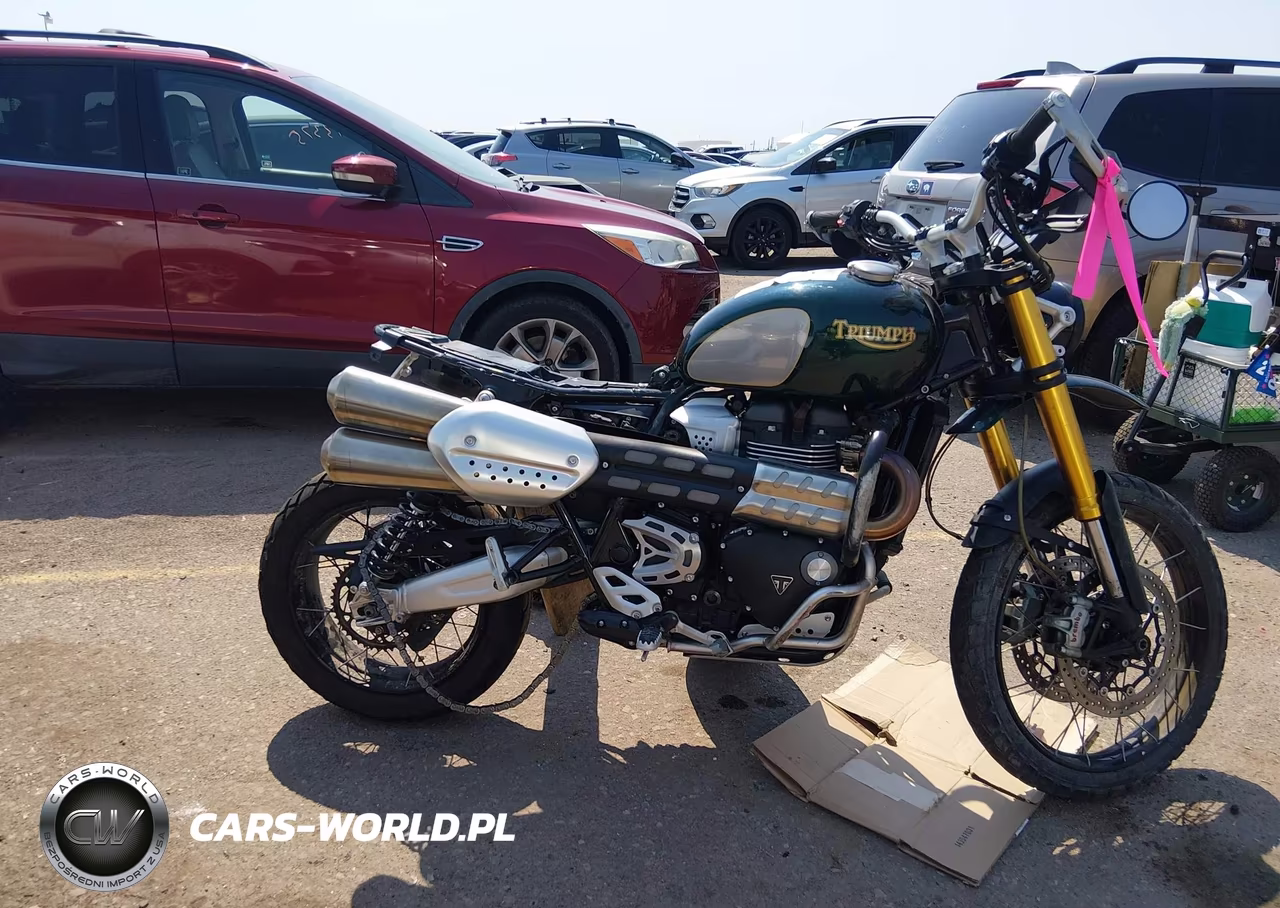 2022 Triumph Motorcycle Scrambler 1200 Xe-1200 Steve Mcqueen Edition VIN:SMTD51HG4NTAG9032 - 12