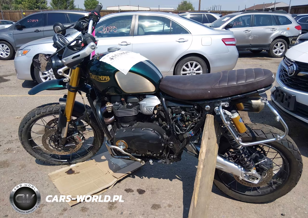 2022 Triumph Motorcycle Scrambler 1200 Xe-1200 Steve Mcqueen Edition VIN:SMTD51HG4NTAG9032 - 13