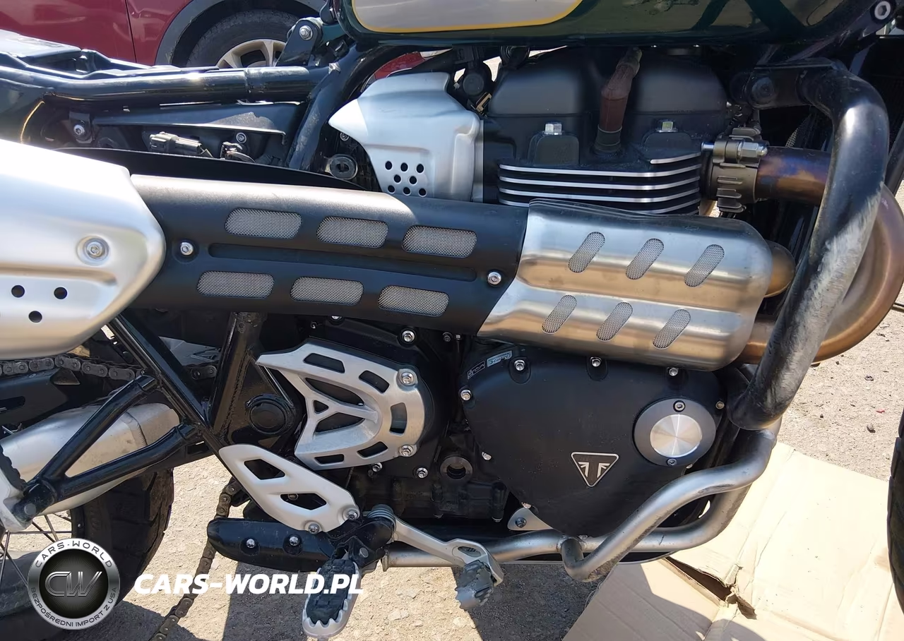 2022 Triumph Motorcycle Scrambler 1200 Xe-1200 Steve Mcqueen Edition VIN:SMTD51HG4NTAG9032 - 8