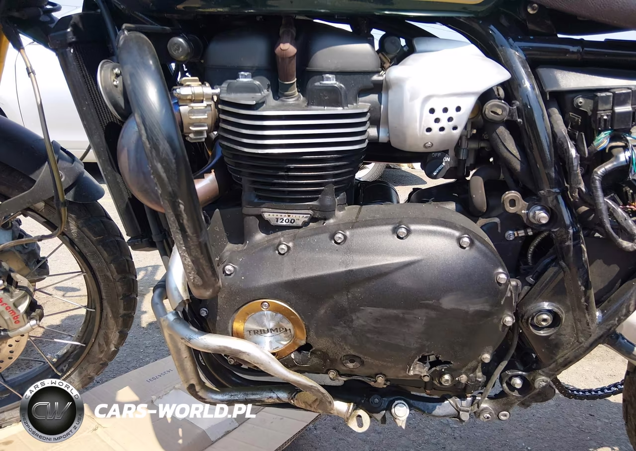 2022 Triumph Motorcycle Scrambler 1200 Xe-1200 Steve Mcqueen Edition VIN:SMTD51HG4NTAG9032 - 9