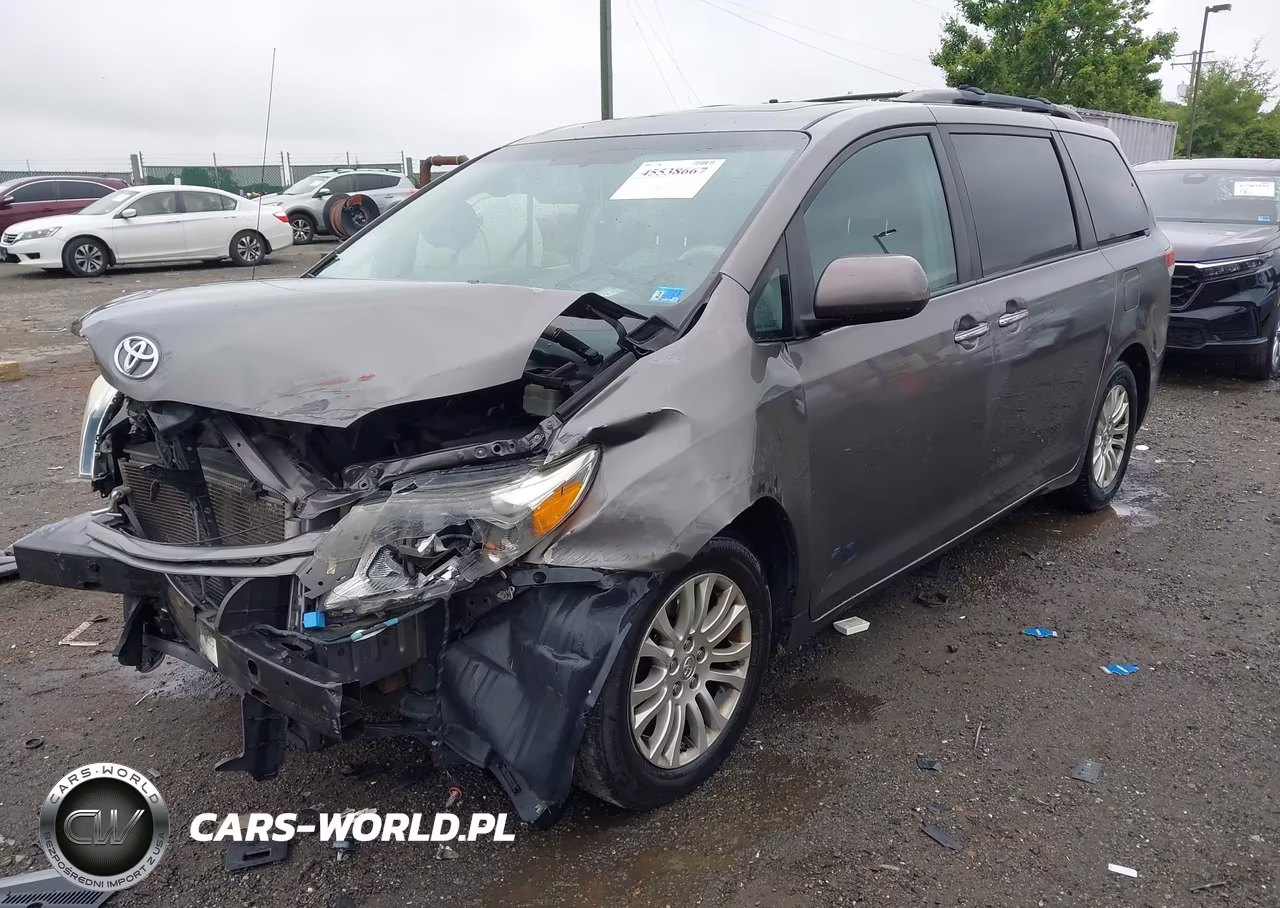2014 Toyota Sienna Xle V6 8 Passenger VIN:5TDYK3DC1ES454894 - 2