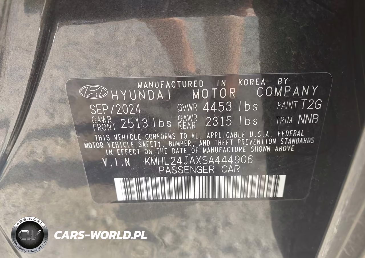 2025 Hyundai Sonata Se VIN:KMHL24JAXSA444906 - 9