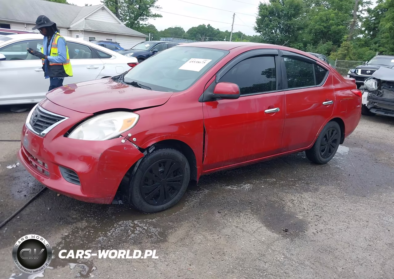 2013 Nissan Versa 1.6 Sv VIN:3N1CN7AP6DL860001 - 2