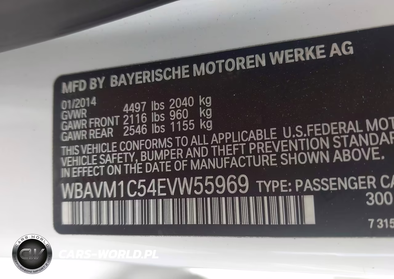 2014 BMW X1 Sdrive28I VIN:WBAVM1C54EVW55969 - 9