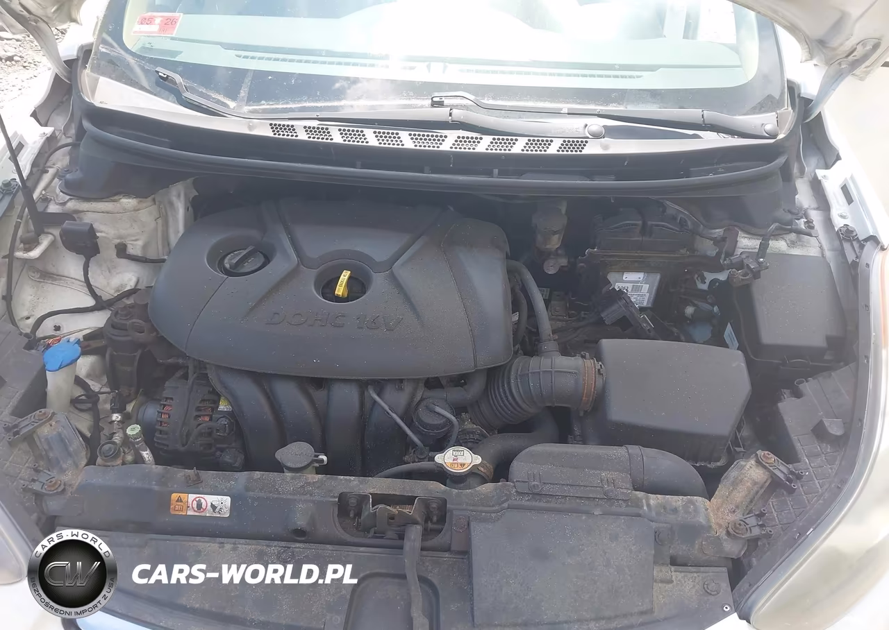 2013 Hyundai Elantra Gls VIN:5NPDH4AE6DH201700 - 10