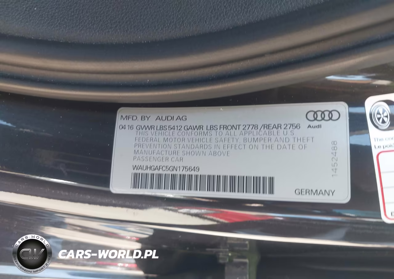 2016 Audi A6 3.0T Prestige VIN:WAUHGAFC5GN175649 - 9
