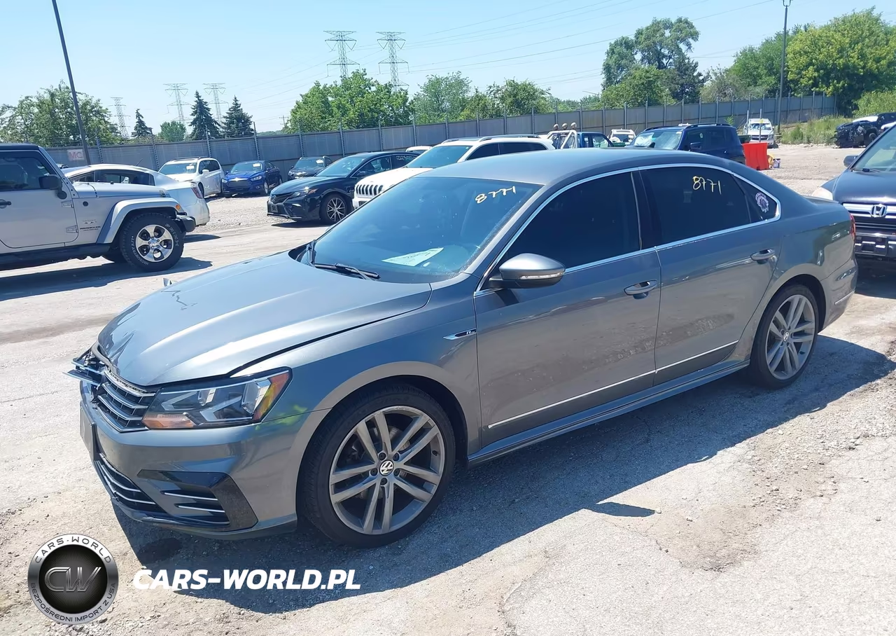 2017 Volkswagen Passat 1.8T R-Line VIN:1VWDT7A36HC054713 - 2
