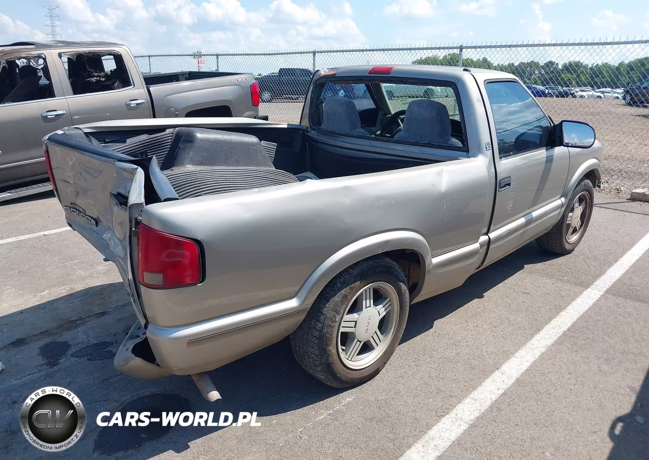 1999 GMC Sonoma Sls VIN:1GTCS1448X8512983 - 4