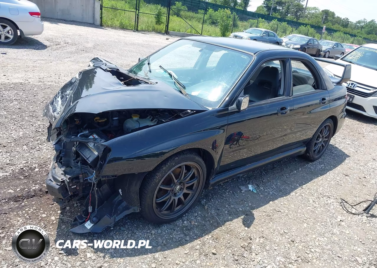 2005 Subaru Impreza Wrx VIN:JF1GD296X5G507160 - 2