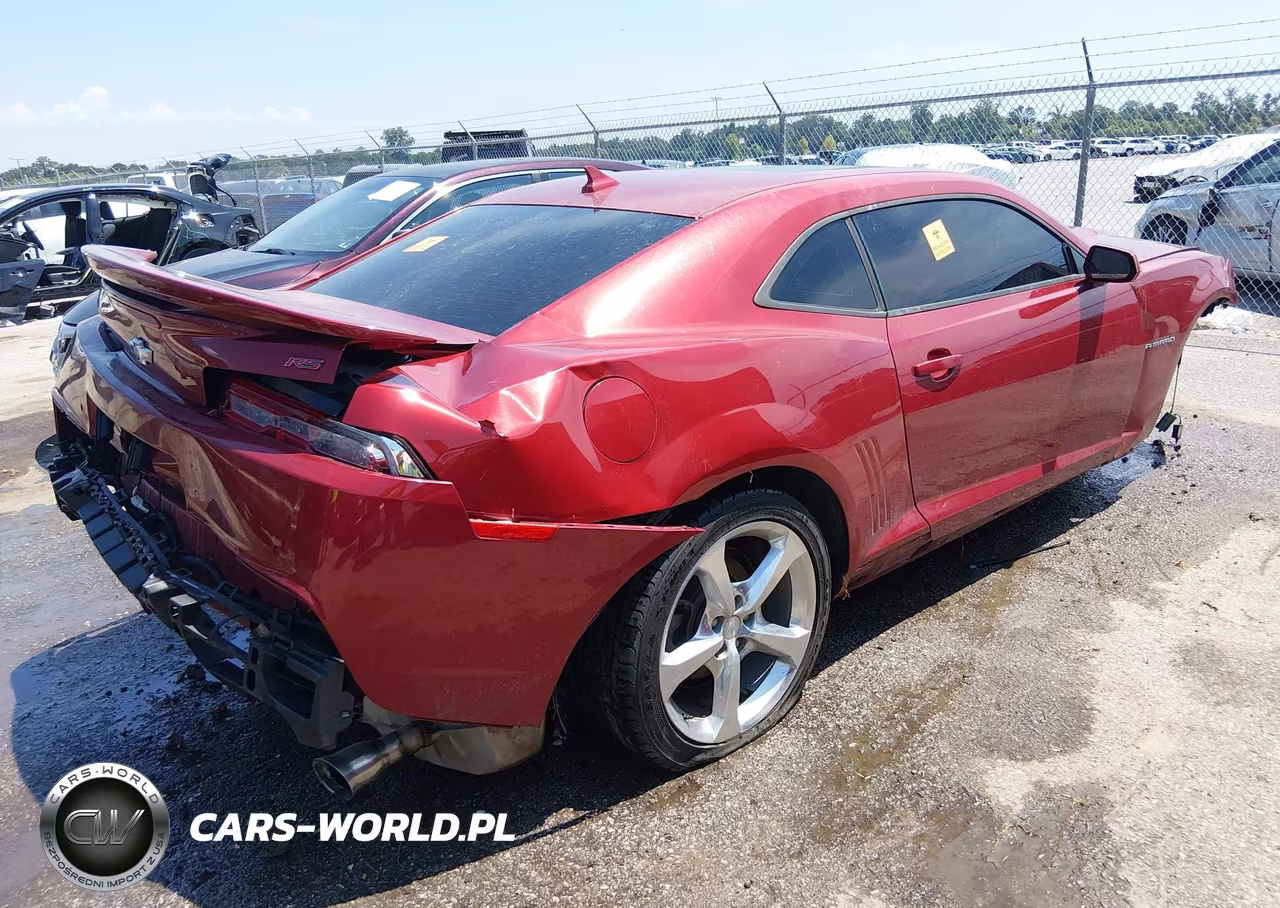 2014 Chevrolet Camaro 2Lt VIN:2G1FC1E37E9139820 - 4