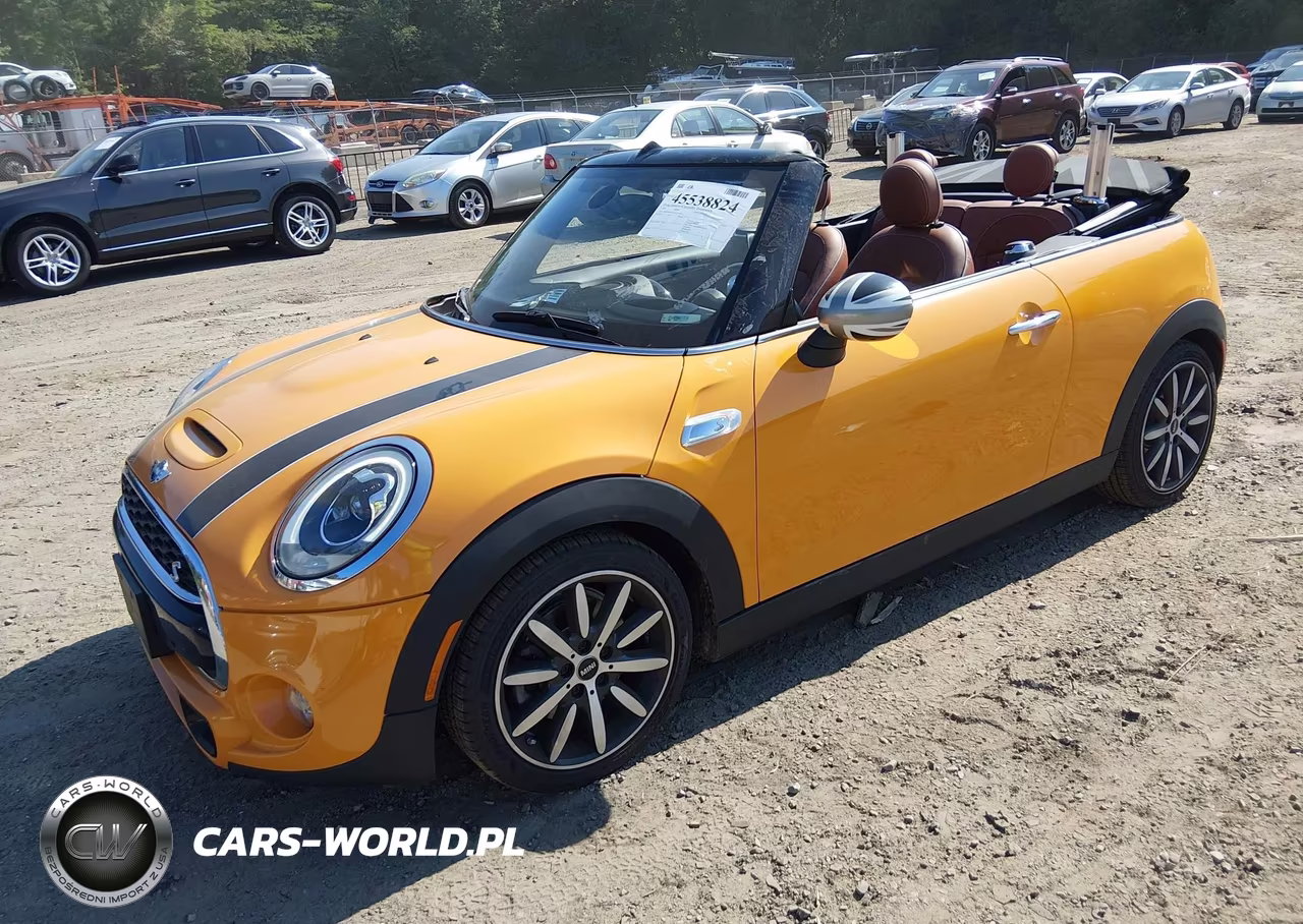 2016 Mini Convertible Cooper S VIN:WMWWG9C51G3A91581 - 2