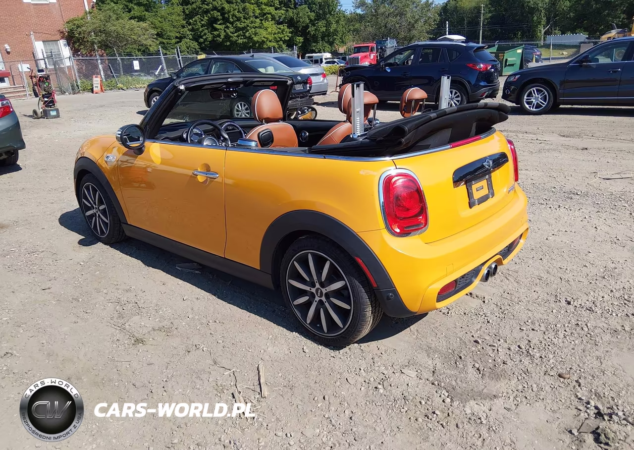 2016 Mini Convertible Cooper S VIN:WMWWG9C51G3A91581 - 3
