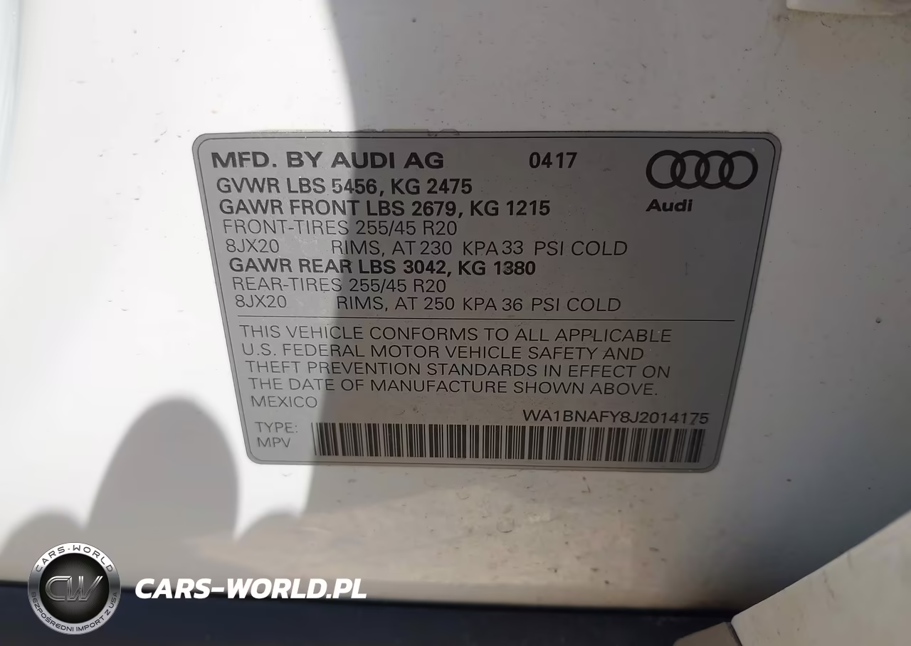 2018 Audi Q5 2.0T Premium-2.0T Tech Premium VIN:WA1BNAFY8J2014175 - 9