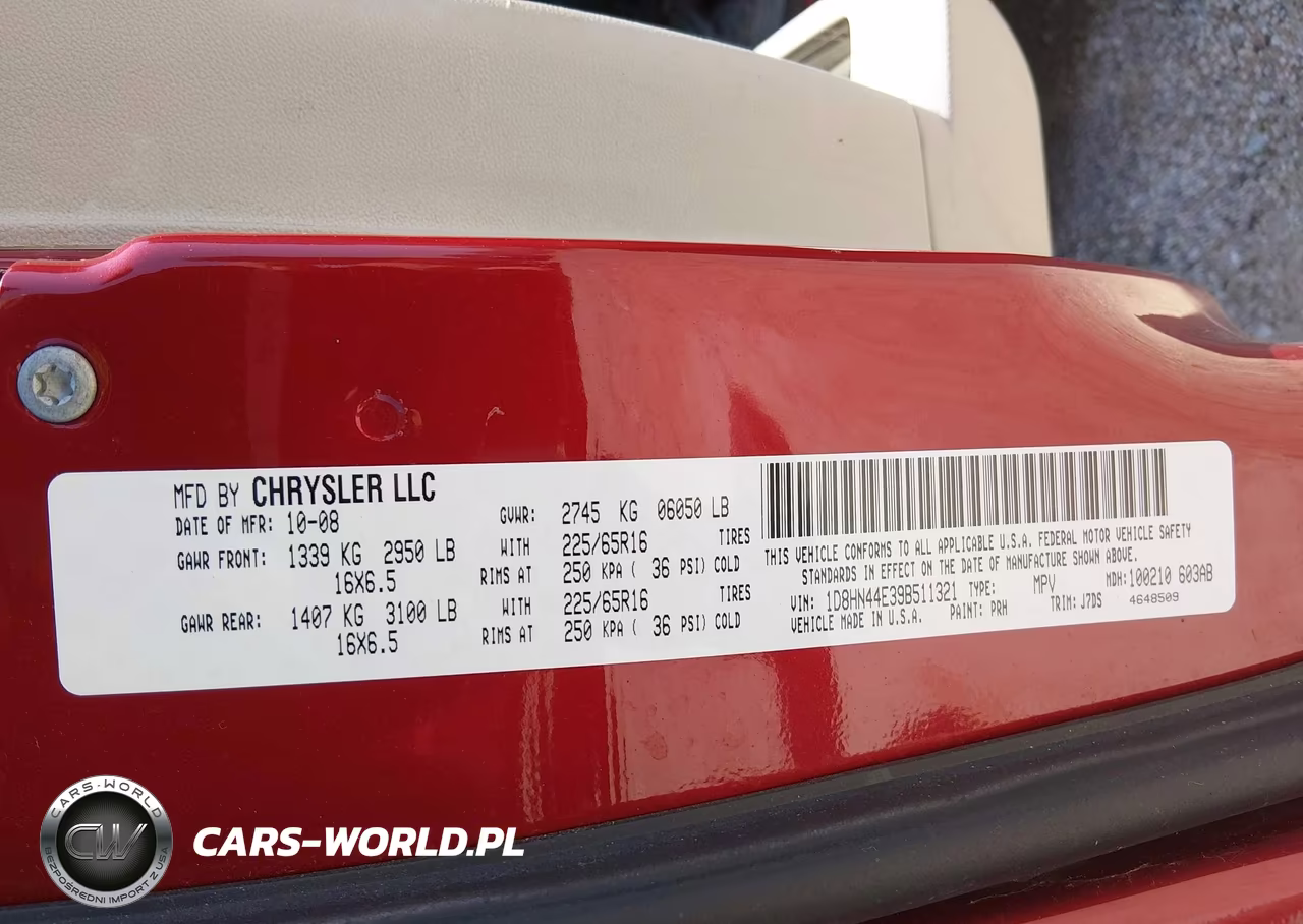 2009 Dodge Grand Caravan Se VIN:1D8HN44E39B511321 - 9