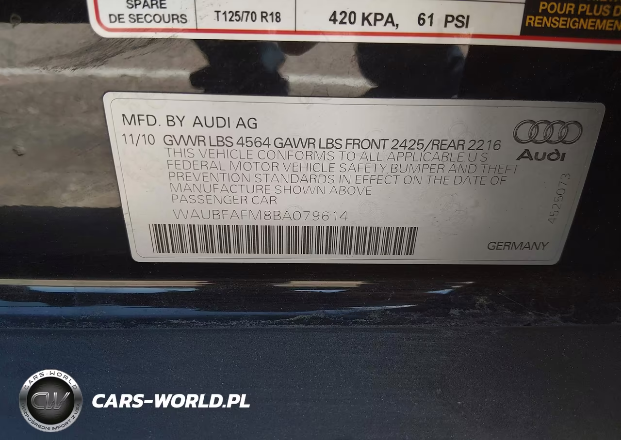 2011 Audi A3 2.0T Premium VIN:WAUBFAFM8BA079614 - 9