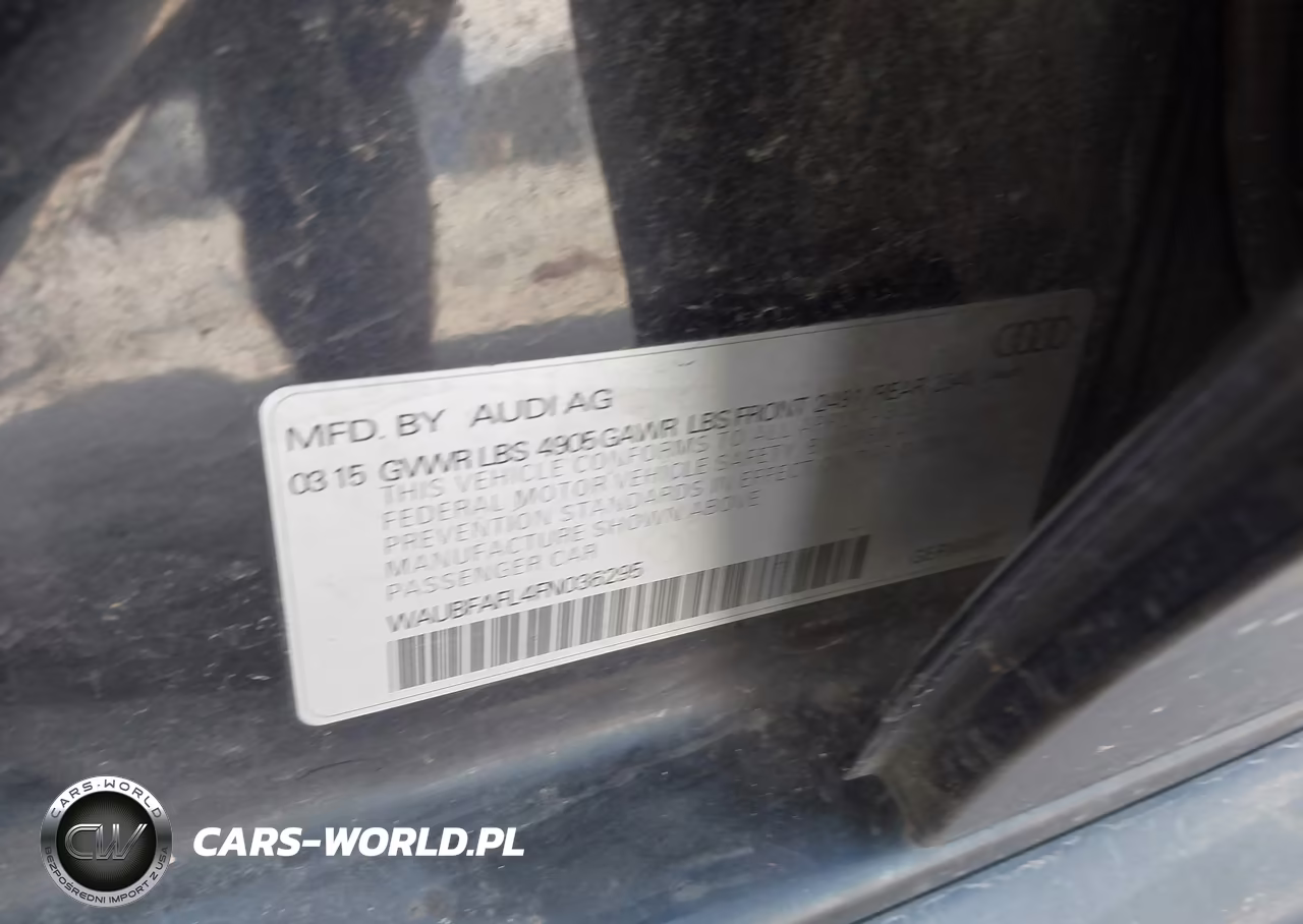 2015 Audi A4 2.0T Premium VIN:WAUBFAFL4FN036295 - 9