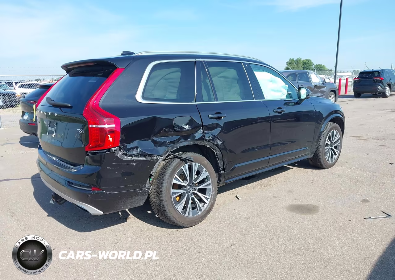 2021 Volvo Xc90 T6 Momentum 6 Passenger VIN:YV4A221K7M1755668 - 4