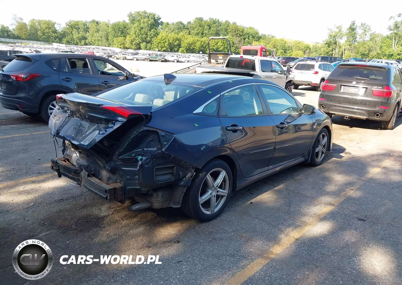 2017 Honda Civic Ex-T VIN:19XFC1E35HE022167 - 4