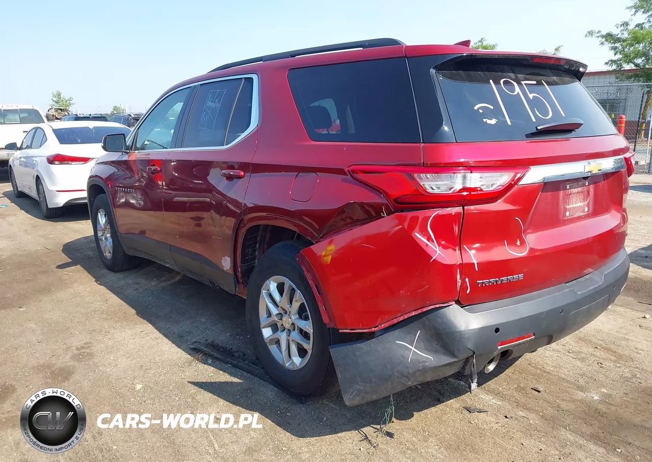 2020 Chevrolet Traverse Fwd Lt Cloth VIN:1GNERGKW2LJ194395 - 3