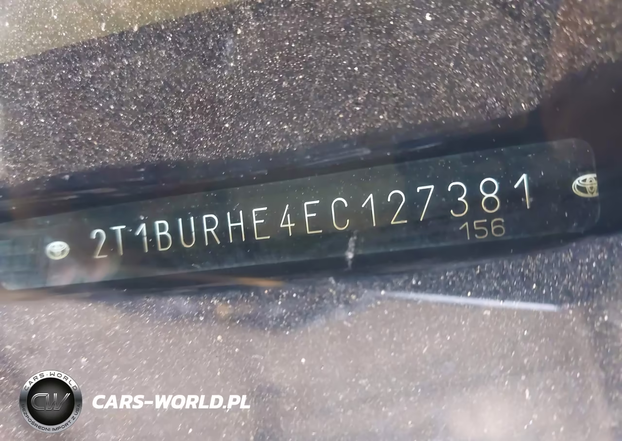 2014 Toyota Corolla S Plus VIN:2T1BURHE4EC127381 - 9