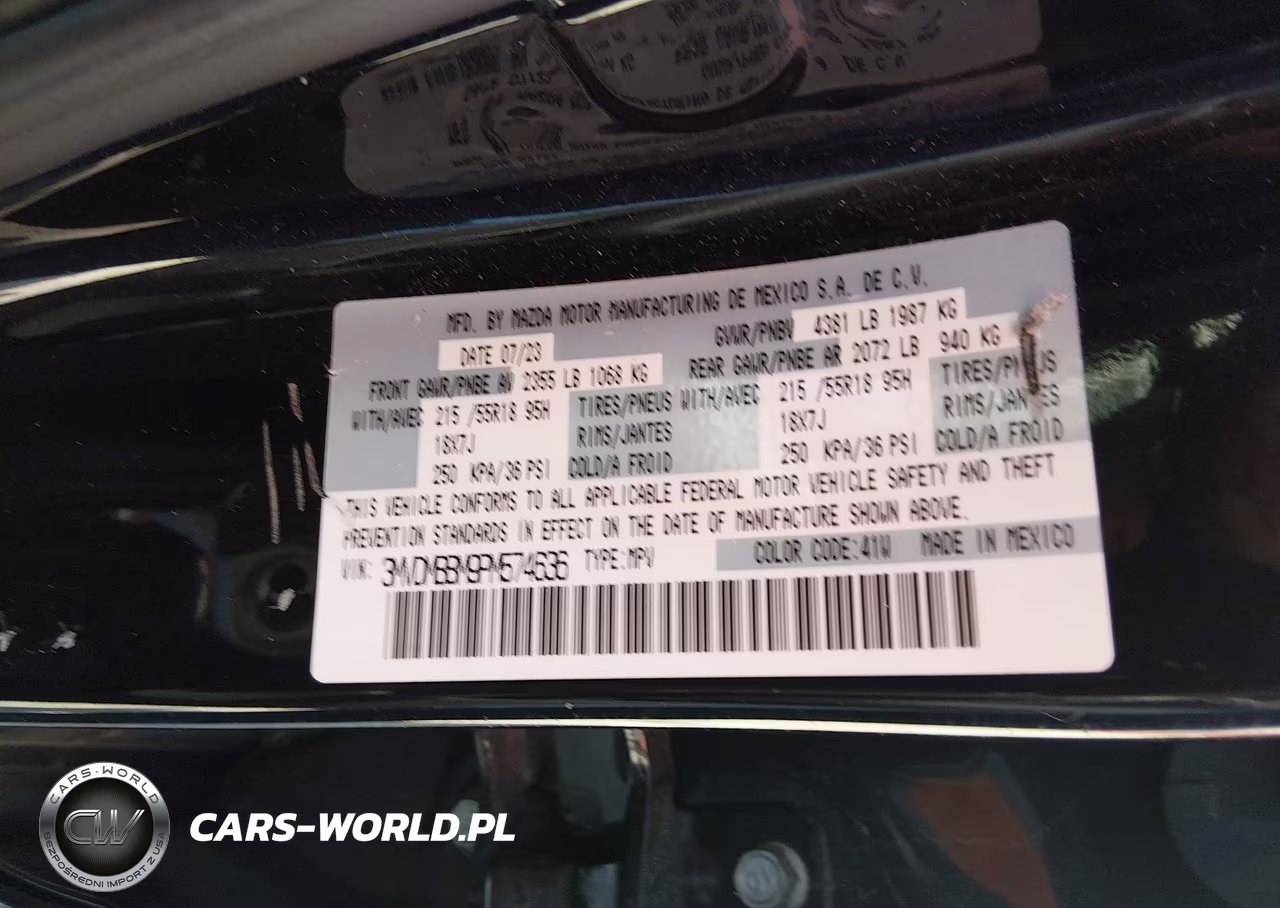2023 Mazda Cx-30 2.5 S Select VIN:3MVDMBBM9PM574636 - 9