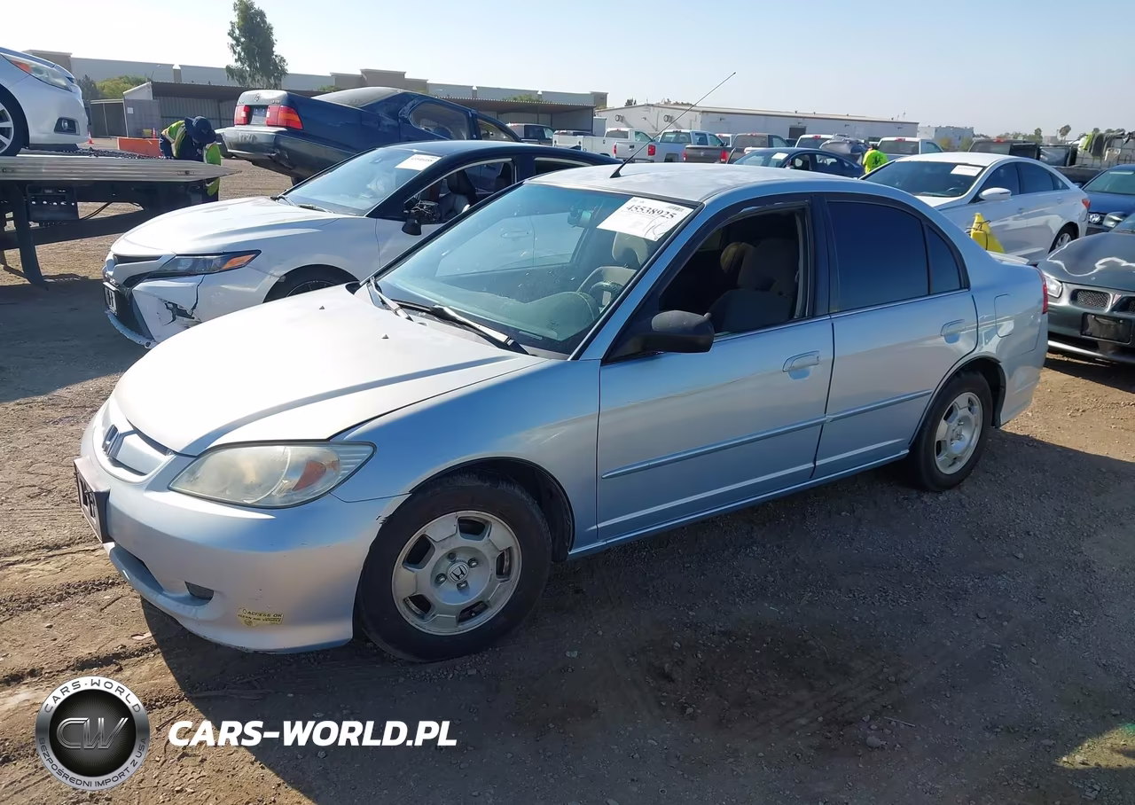 2005 Honda Civic Hybrid VIN:JHMES96625S026271 - 2