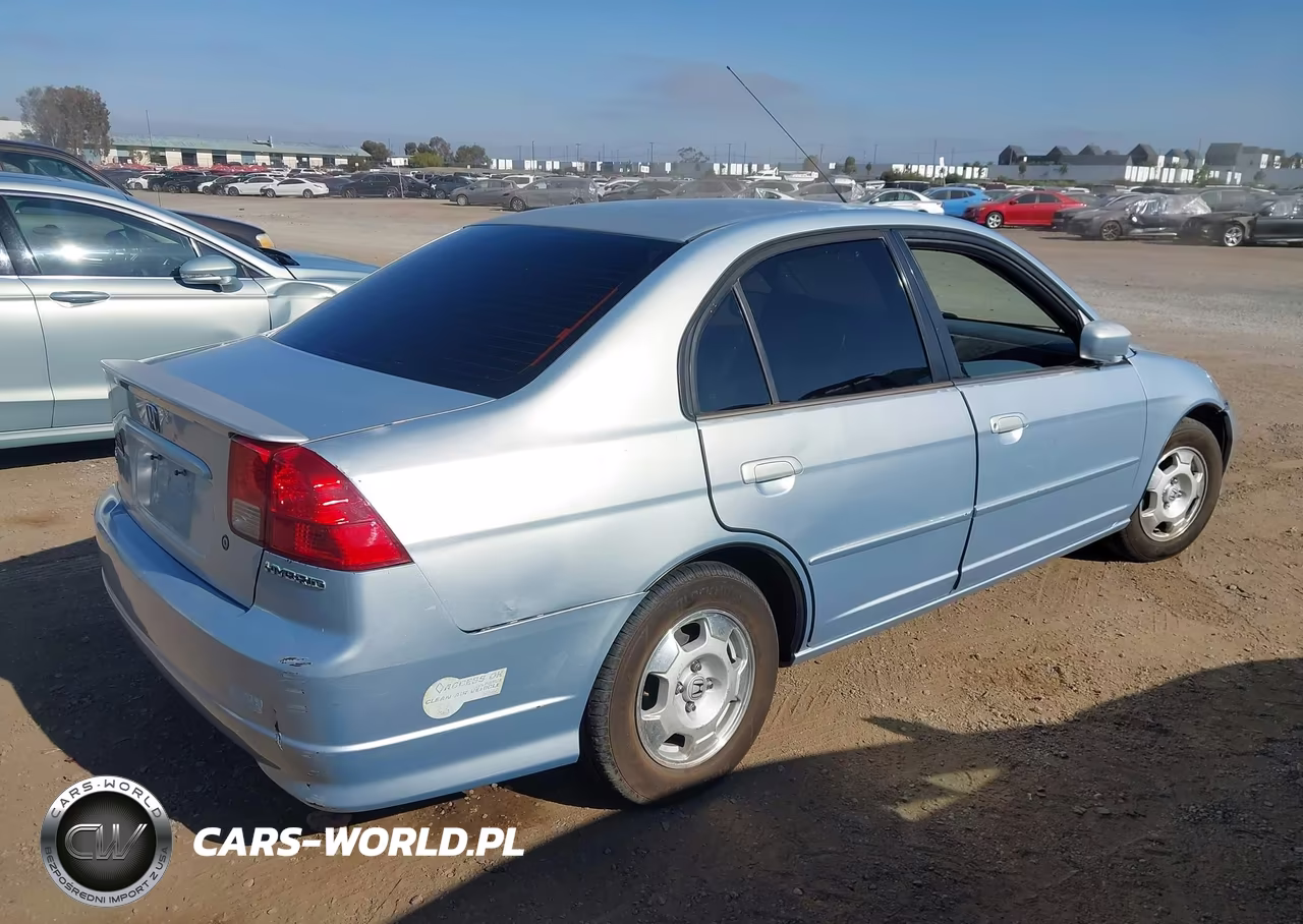 2005 Honda Civic Hybrid VIN:JHMES96625S026271 - 4